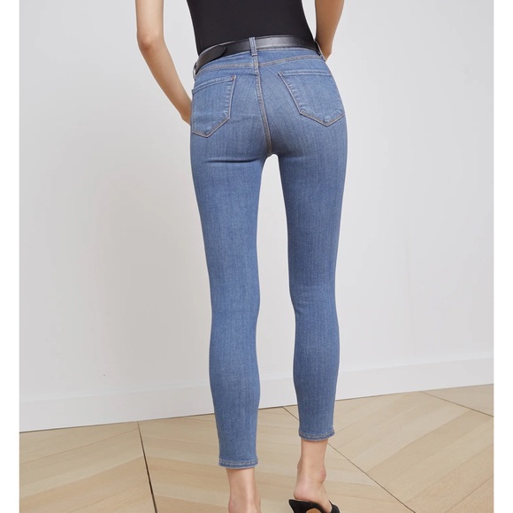 NWT L’AGENCE Margot Jean in Light Vintage - Picture 3 of 3